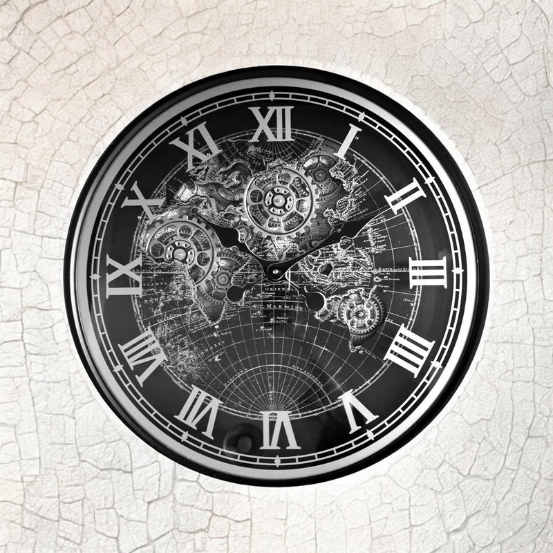 60CM GEAR CLOCK