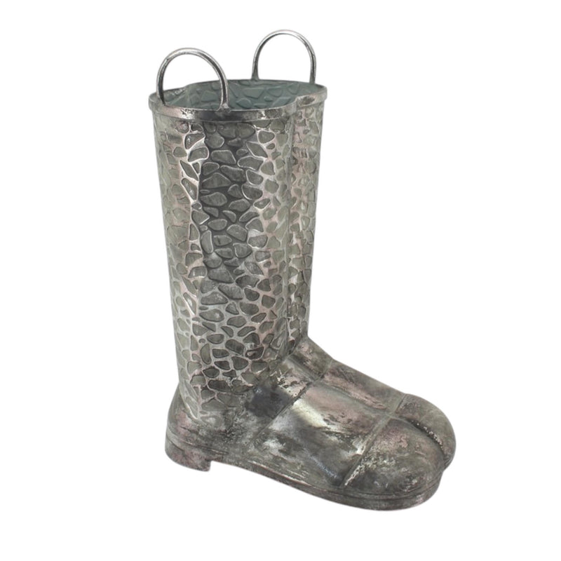 46CM METAL WELLINGTON BOOT UMBRELLA STAND