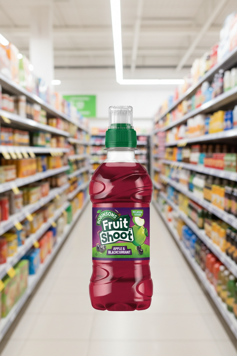 24 x Robinson's Fruit Shoot Apple & Blackcurrant 275Ml