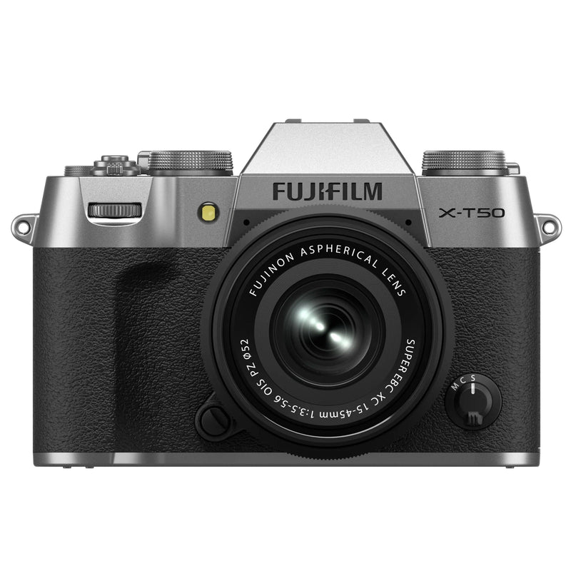Fujifilm X-T50 Mirrorless Digital Camera - Silver