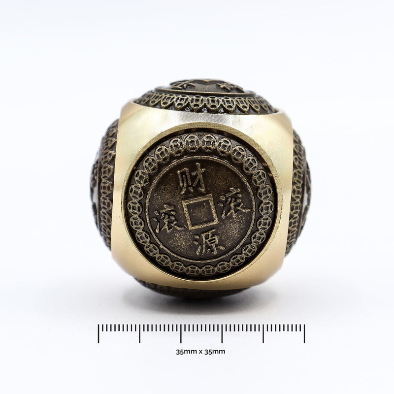 Feng Shui Fortune - Wealth Dice - Rounded