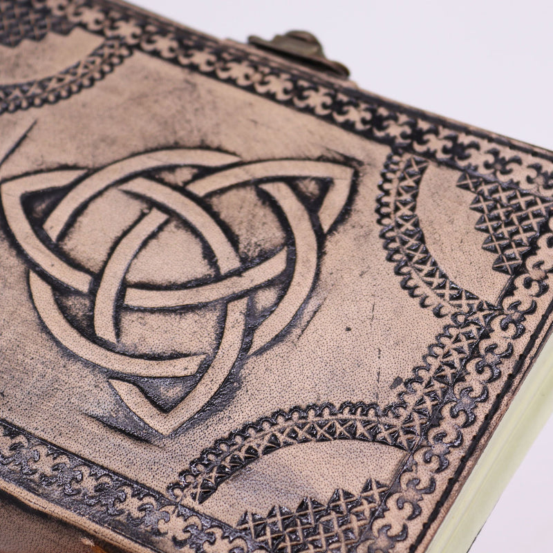 Circle Triquetra - Esoteric Notebook - Antique Grey