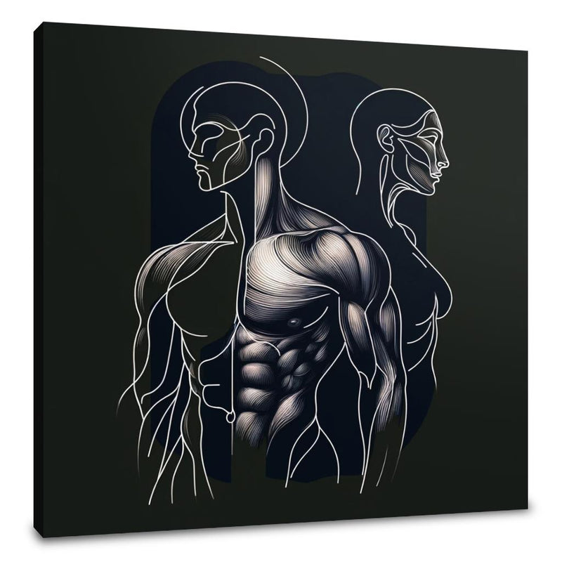 Elegance in Strength Canvas