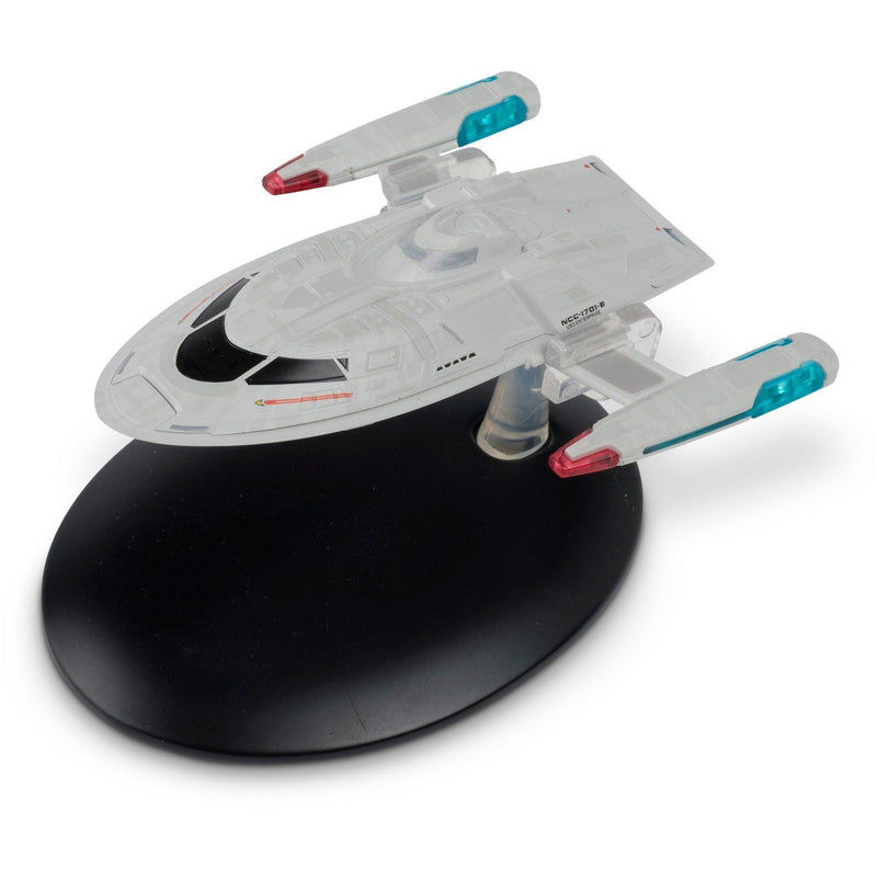 #75 U.S.S. Enterprise NCC-1701-E Captain's Yacht (Cousteau) Starship Model Die Cast Ship (Star Trek)