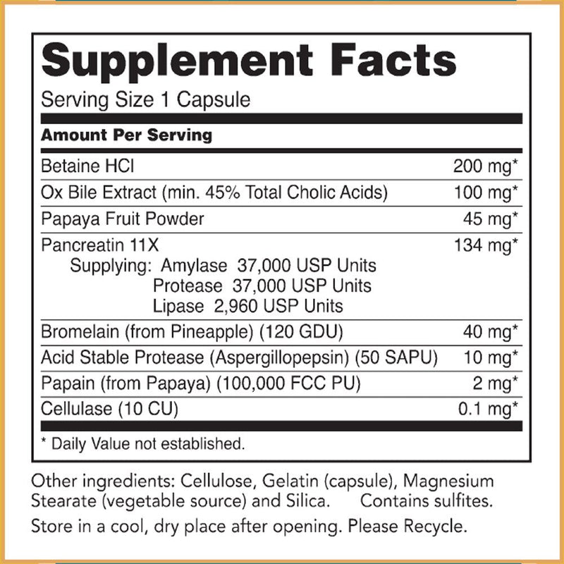Baar Super Digestive Enzymes - 90 Capsules (Pack of 2)
