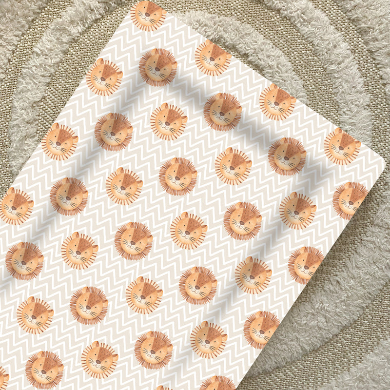 Standard Changing Mat - Leo Lion Print