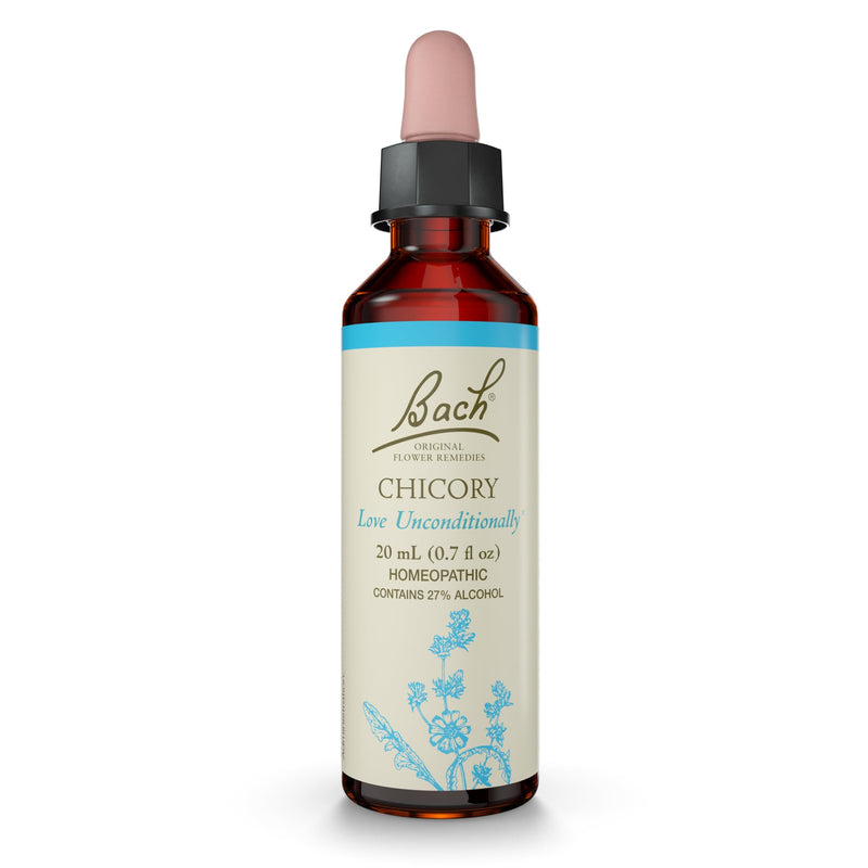 Bach Chicory – Love Unconditionally (20mL) – Original Flower Remedy (Vegan, GF, Sugar-Free)