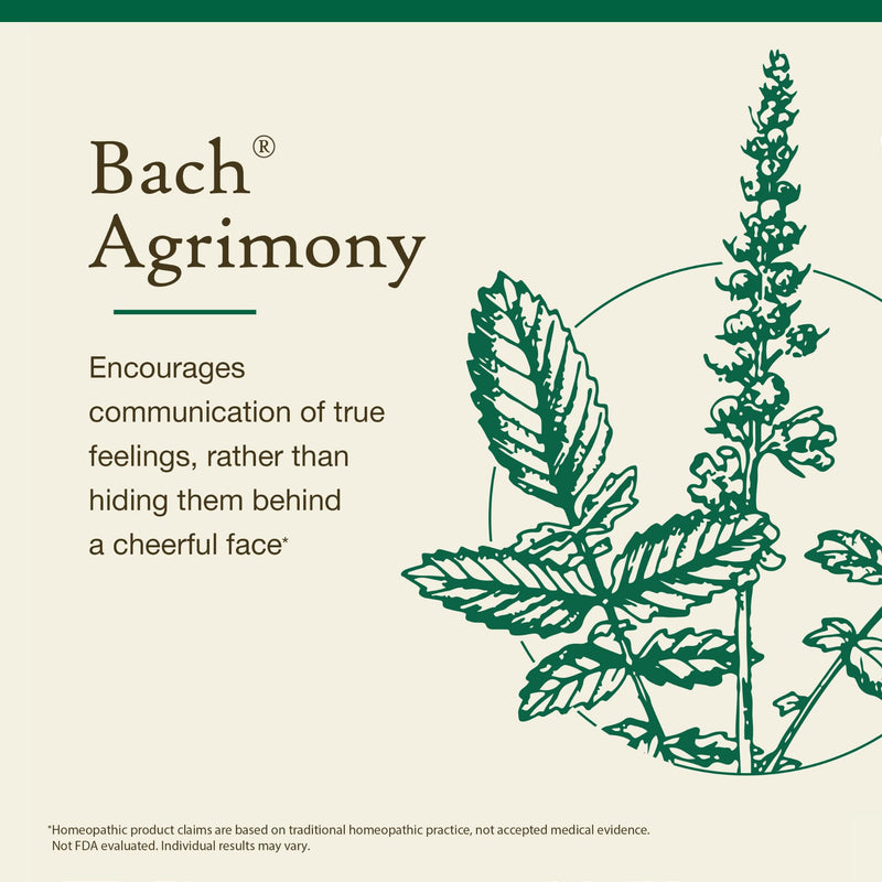 Bach Agrimony 20ml Dropper Pack 2 - Communicate Openly