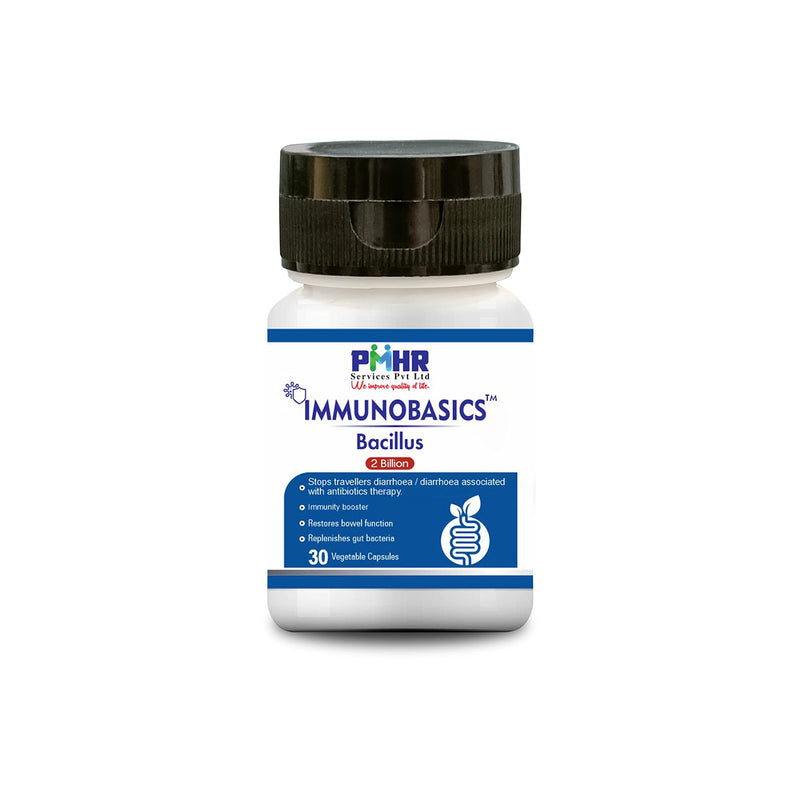 Bacillus Clausii 2B CFU Probiotics Capsules | Digestive Health | 30 Veg Capsules