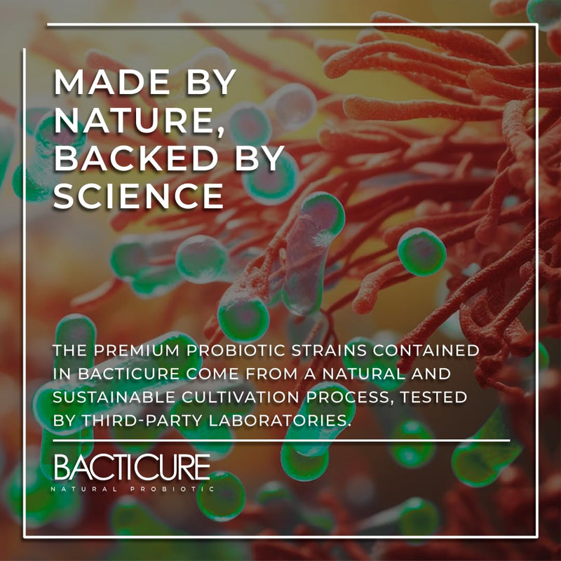 Bacticure Probiotic 180 Capsules | High-CFU Probiotics for Digestive Health, Vaginal Wellness & Immune Support