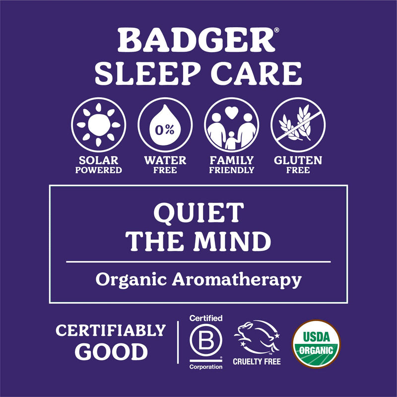 Badger Sleep Balm – Lavender & Bergamot for Relaxing Nights | 2 oz