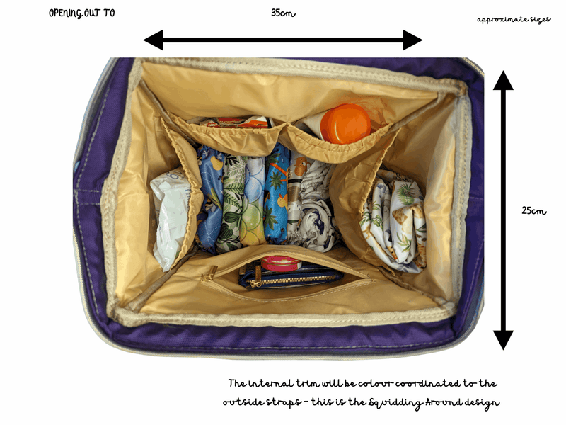 Bait Scot Baby Changing Bag | Nautical & Practical Nappy Bag