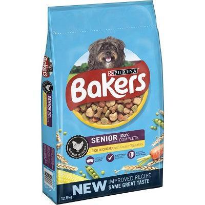Bakers Senior Chicken & Vegetables 12.5kg