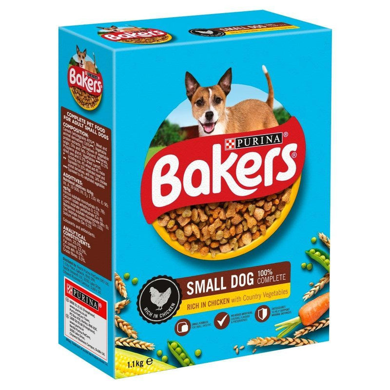 Bakers Complete Small Dog with Chicken 1.1kg - Case of 5