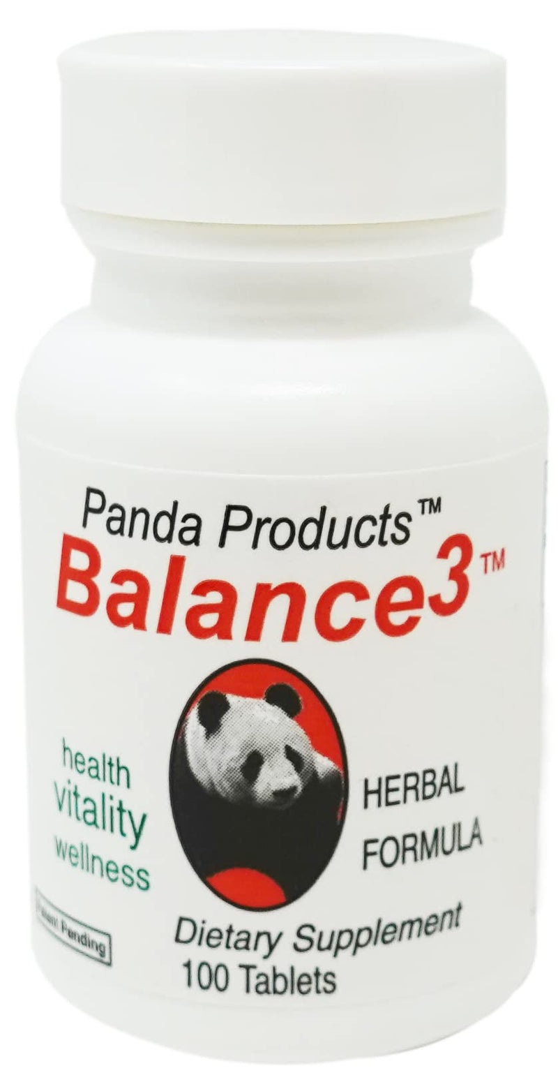 Balance 3 - Panda Products, 100 Tablets, Herbal Formula