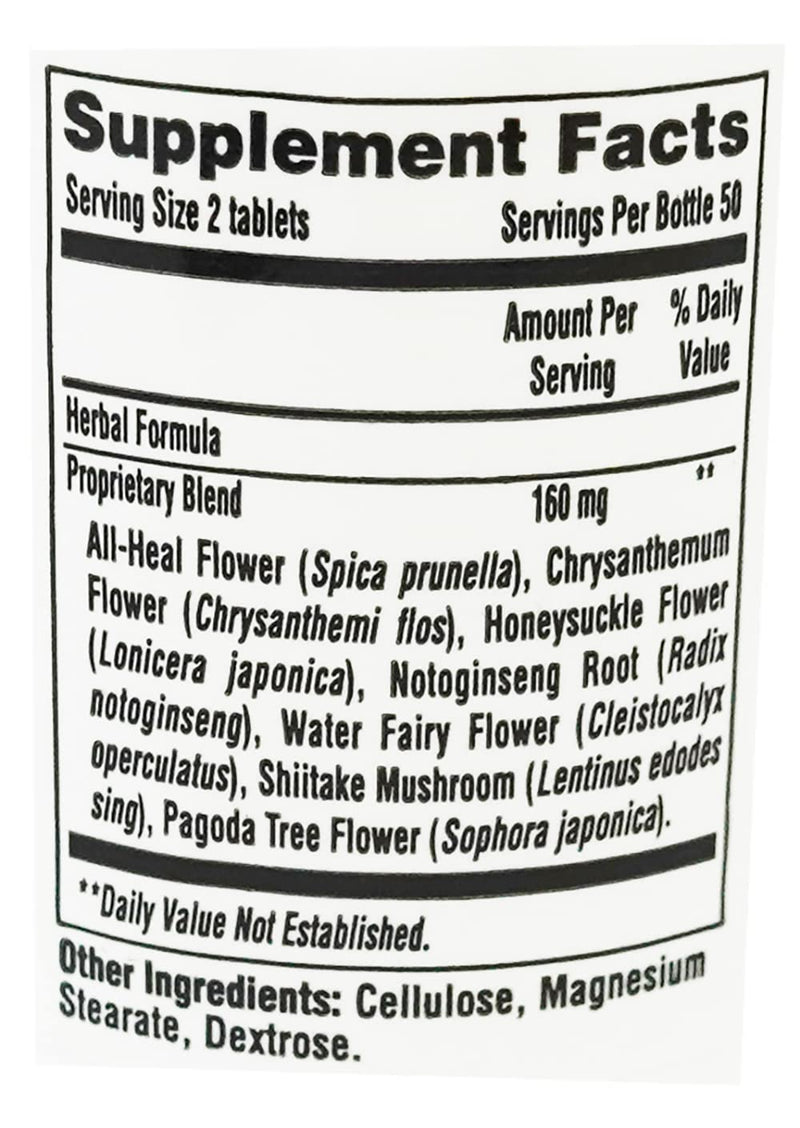 Balance 3 - Panda Products, 100 Tablets, Herbal Formula