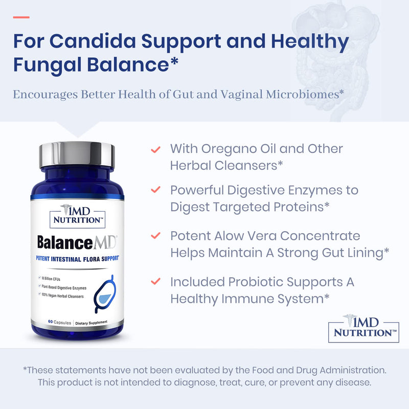 1MD BalanceMD Vaginal Probiotics – Oregano & Lactobacillus