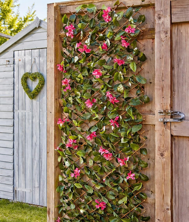 Artificial Leaf Trellis Privacy Screen 180x90cm