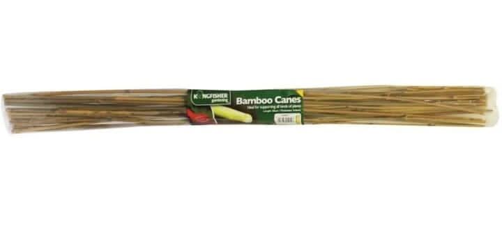 20 Pack 90cm Bamboo Canes Plant Support Garden Stakes