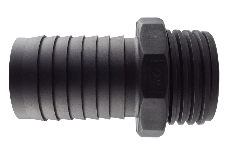 IBC 2” S60X6 Cap with 2” Barb