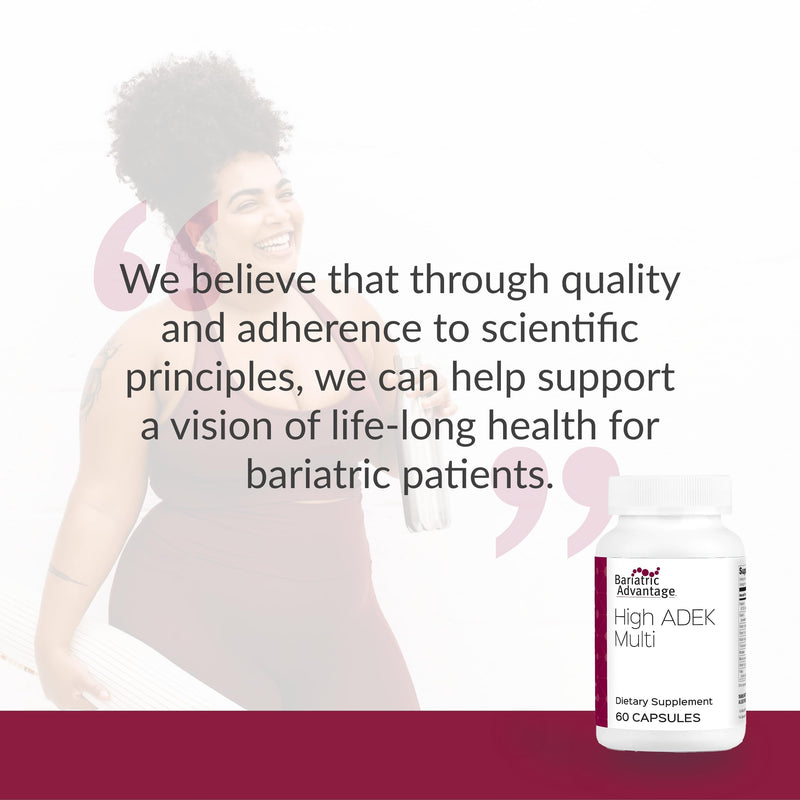 Bariatric Advantage High ADEK Multi - ADEK Multivitamin for Bariatric Patients (60 Capsules)