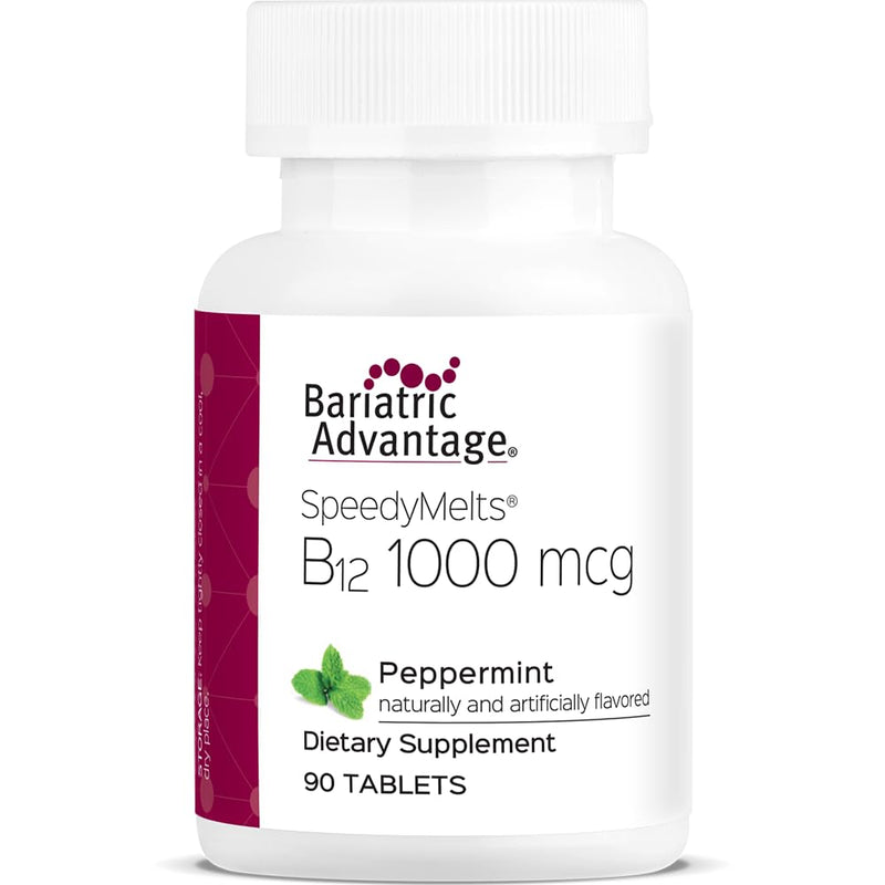 Bariatric Advantage B-12 Speedy Melts: 1000 mcg B12 + 200 mcg Folate