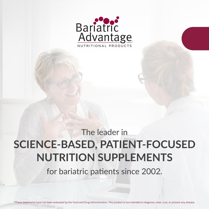 Bariatric Advantage Chewable Advanced Multi EA Without Iron – High Potency Bariatric Multivitamin (Mixed Fruit) 60 Count