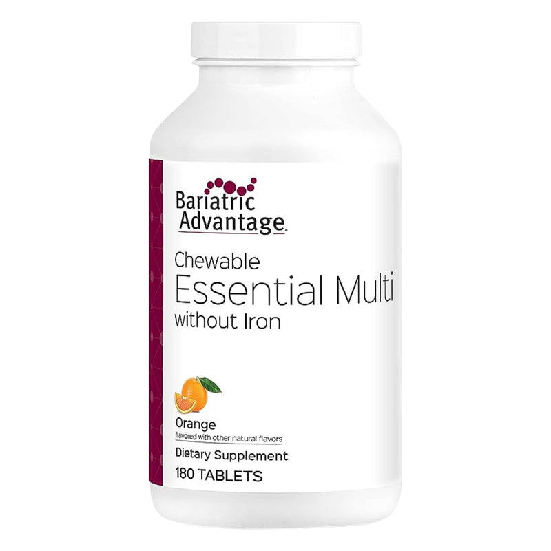 Bariatric Advantage Complete Chewable Multivitamin - 180 Count, Orange