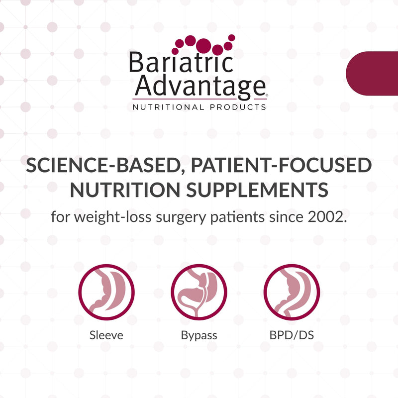 Bariatric Advantage Multi Formula without Iron – High Potency Bariatric Multivitamin (180 Capsules)