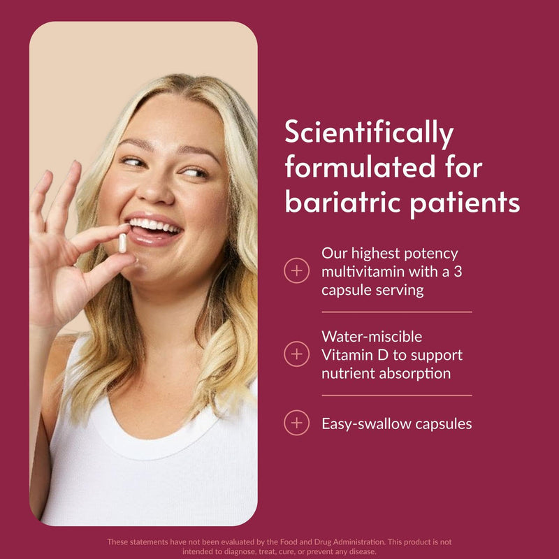 Bariatric Advantage Ultra Multivitamin with Iron - 90 Count | Post-Op Bariatric Vitamin