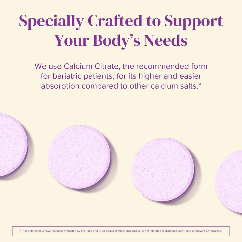 Barimelts Calcium Citrate + D3 & Magnesium — 120 Smooth-Dissolving Tablets