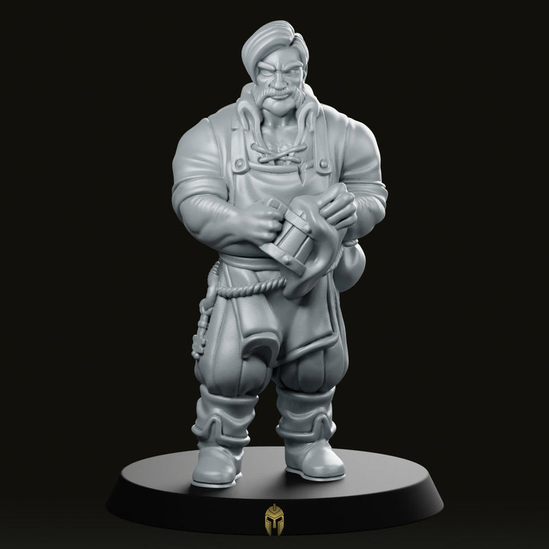 BarKeeper Fantasy Miniature Tavern NPC Tankard