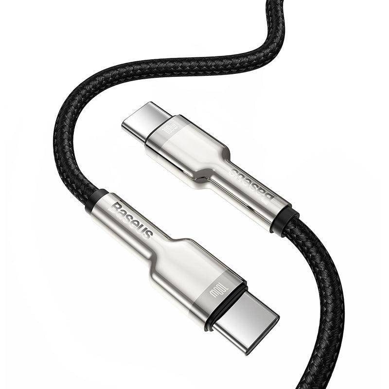Baseus Cafule Metal USB-C to USB-C Fast Charger Cable 100W PD 5A Charging