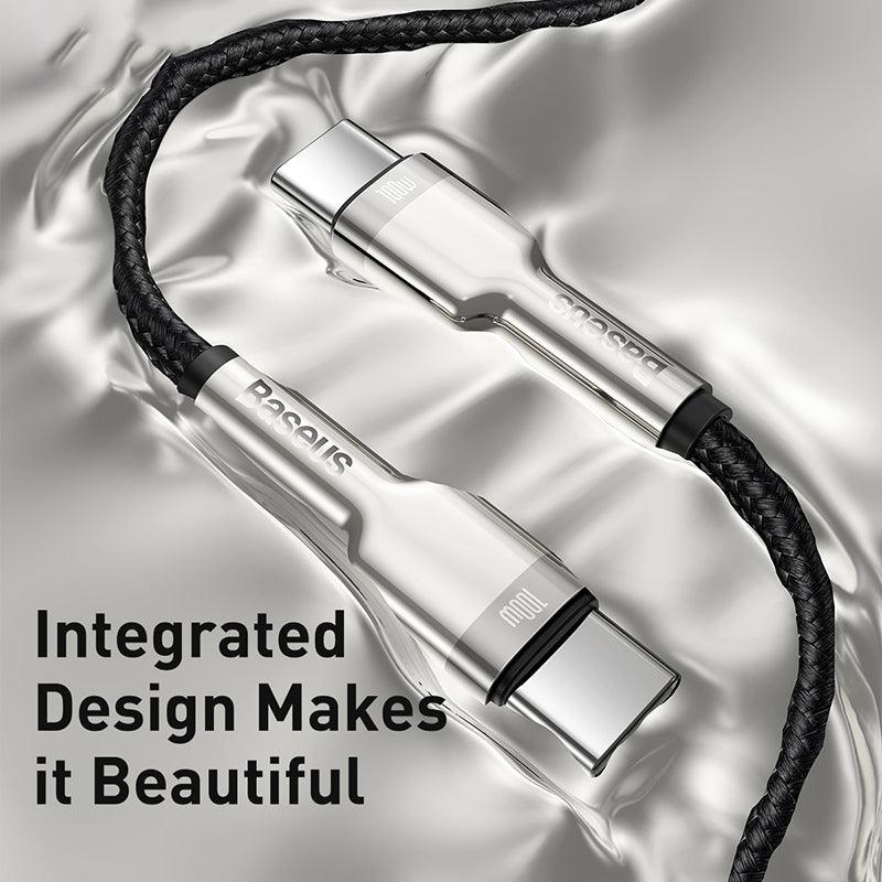 Baseus Cafule Metal USB-C to USB-C Fast Charger Cable 100W PD 5A Charging