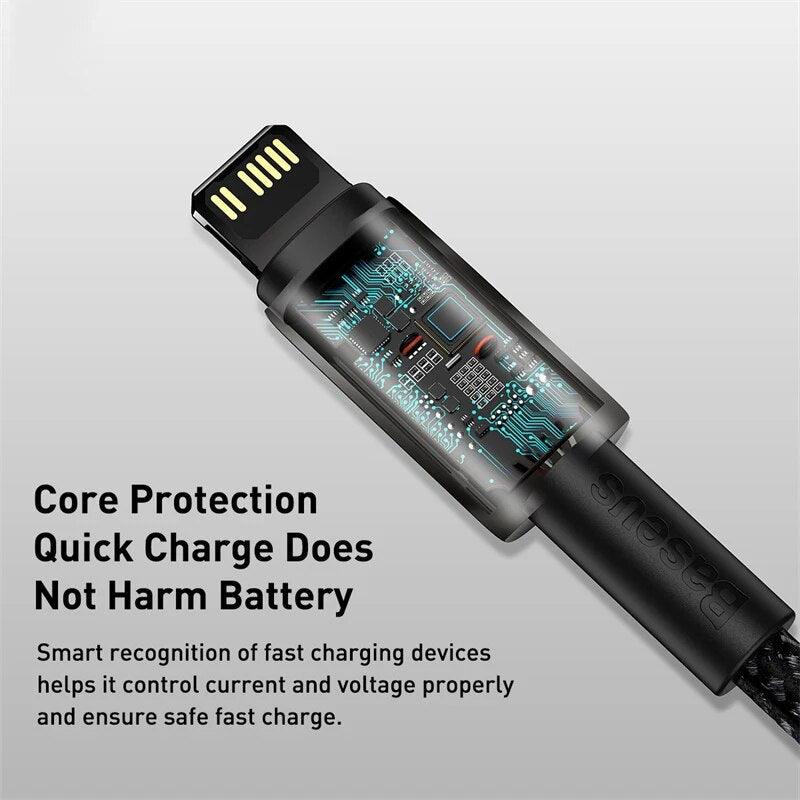 Baseus Tungsten USB-C to Lightning Fast Charger Cable 20W PD Charging