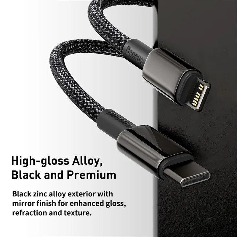 Baseus Tungsten USB-C to Lightning Fast Charger Cable 20W PD Charging