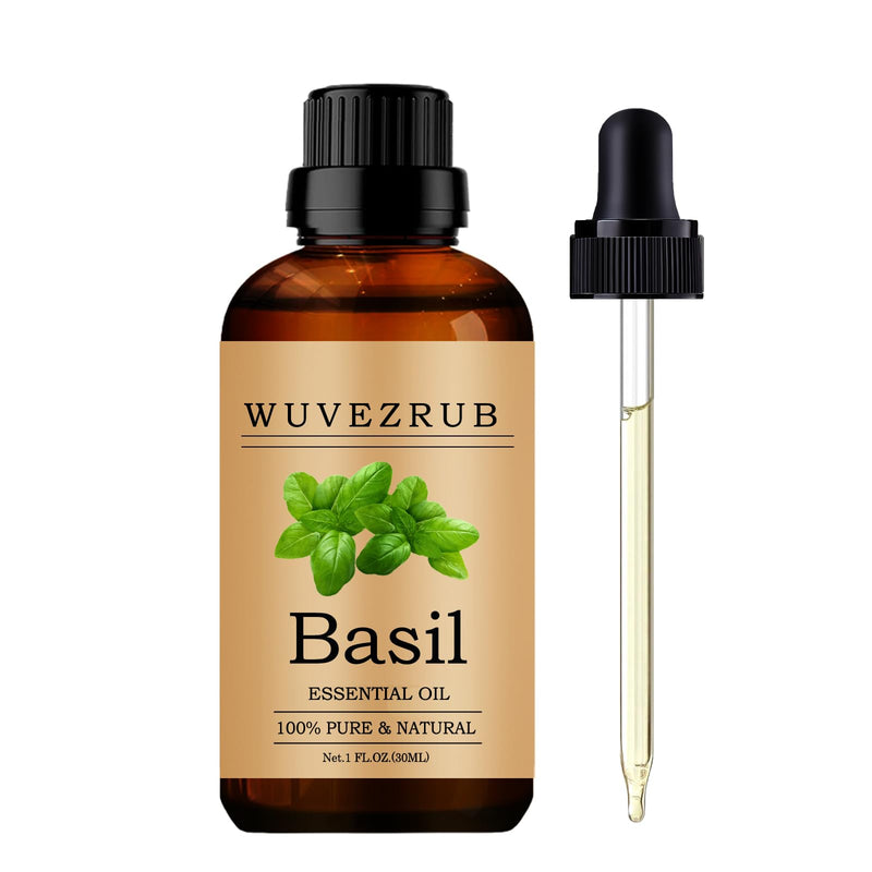 Basil Essential Oils 30ML – Pure & Natural for Diffusers & DIY