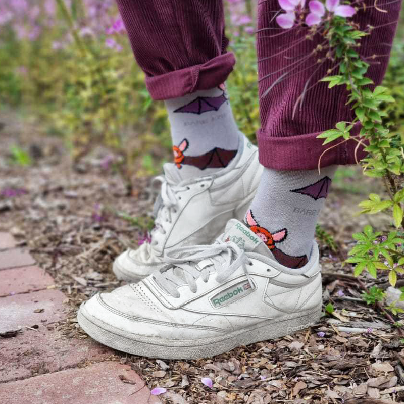 Purple Lover 5 Bamboo Sock Set
