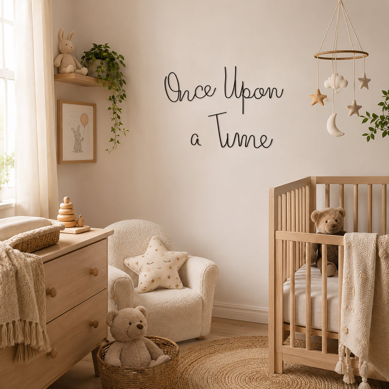 Once Upon a Time Wire Wall Sign