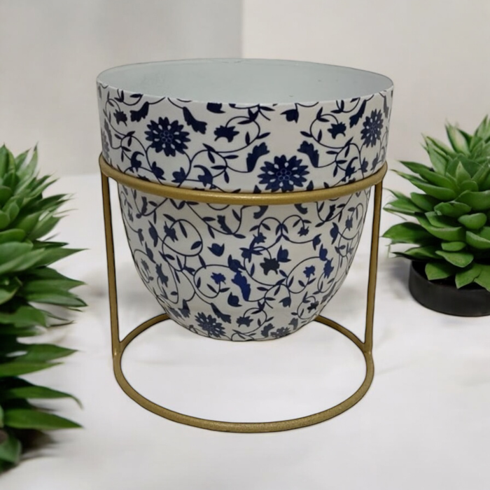 13CM PLANTER ON STAND