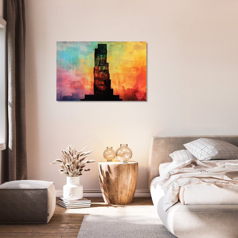 Memory Tower Canvas