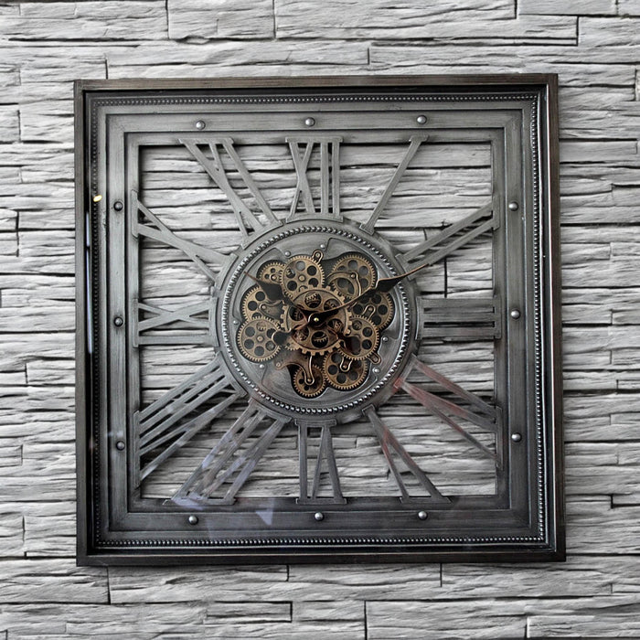 80CM WALL CLOCK - square shape