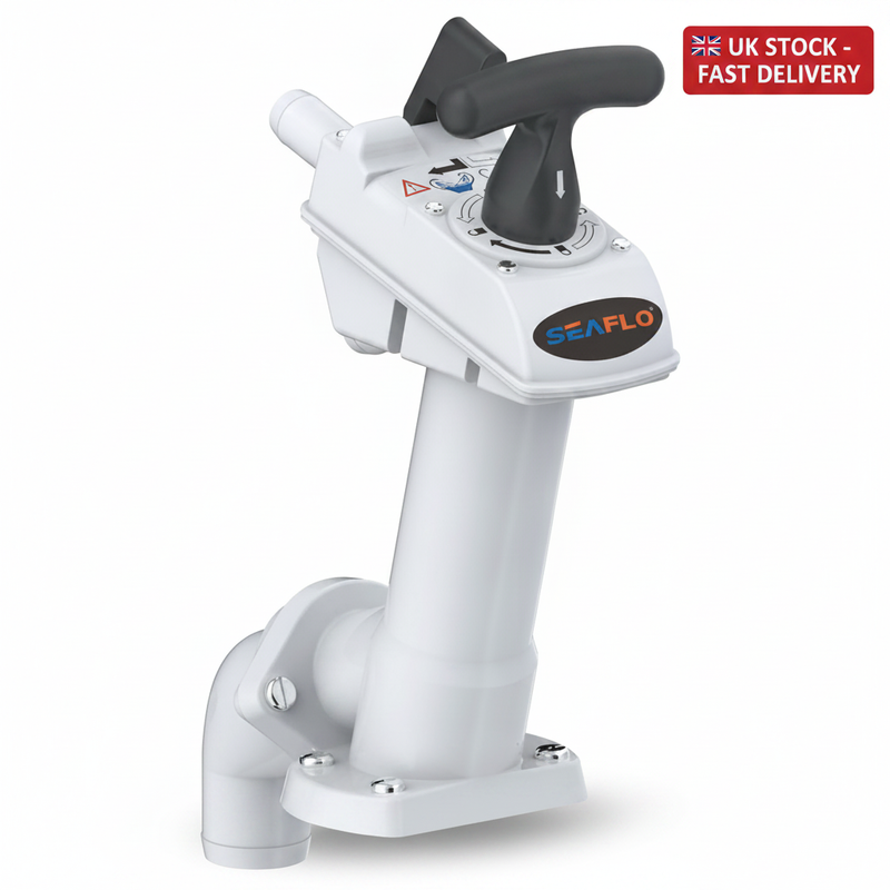SEAFLO Manual Marine Toilet Hand Pump Conversion Assembly Twist Lock
