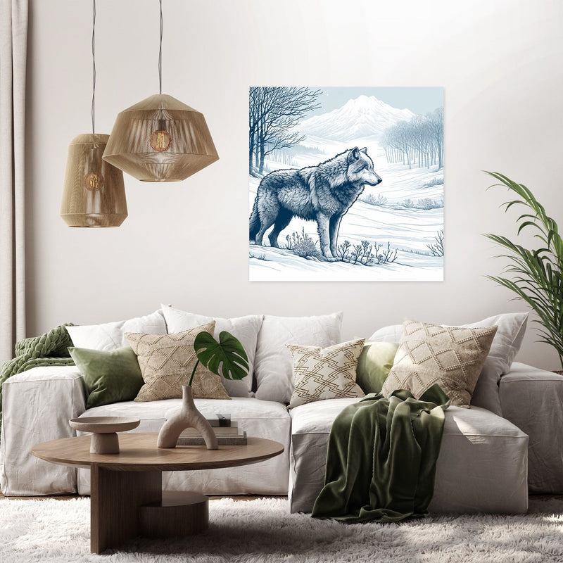 Winter Wolf Canvas