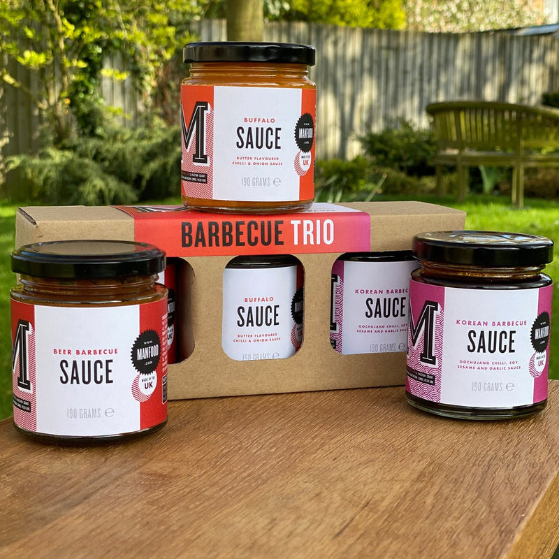 BBQ Trio Gift Box – Three Artisan BBQ Sauces
