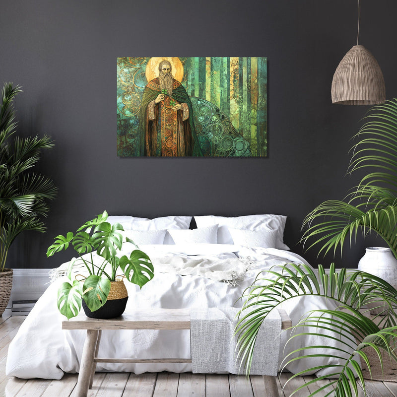 Saint Patrick’s Shamrock Canvas