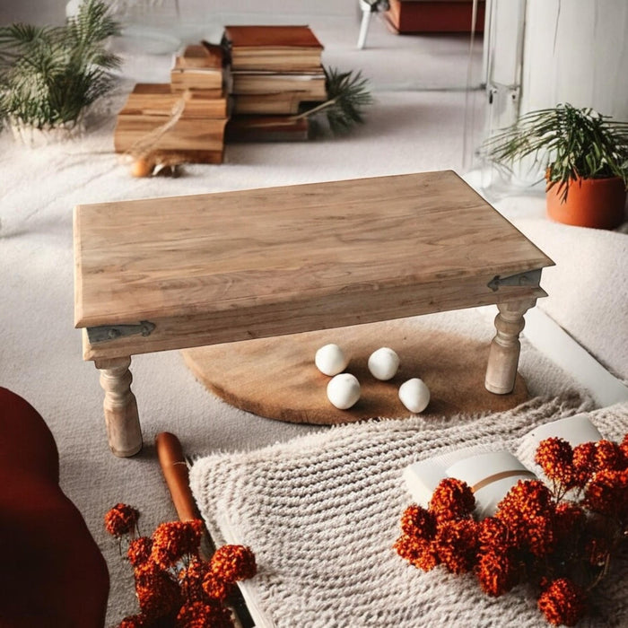 110CM WOODEN COFFEE TABLE