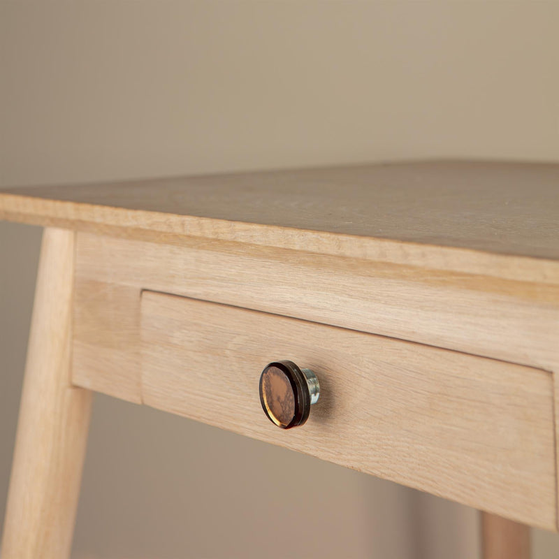 Zoha Tortoise Shell Glass Drawer Knobs