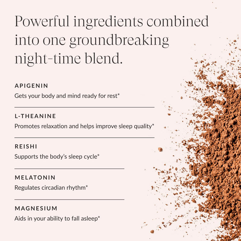 Beam Dream Sleep Powder – L-Theanine, Apigenin, Reishi & Magnesium