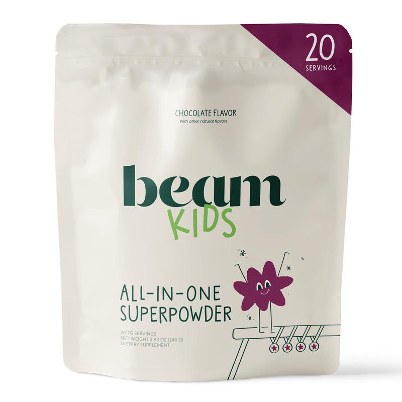 Beam Kids All in One Superfood Powder — Probiotics, Vitamins & Organic Greens